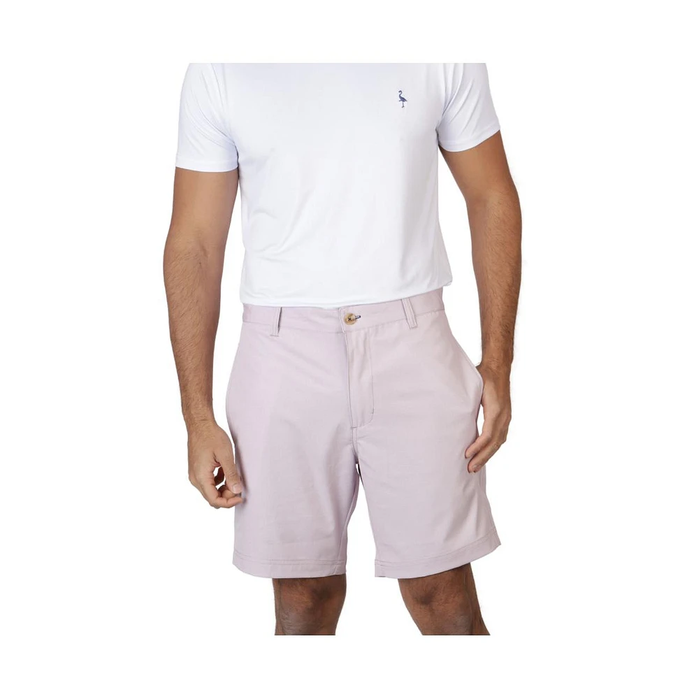 Tailorbyrd Men's On The Fly Melange Shorts with Contrast Interior