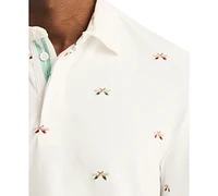 Nautica Men's Classic-Fit Paddle-Print Polo Shirt