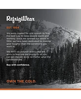 RefrigiWear Men's Acrylic Knit Black Watch Winter Cap with Logo