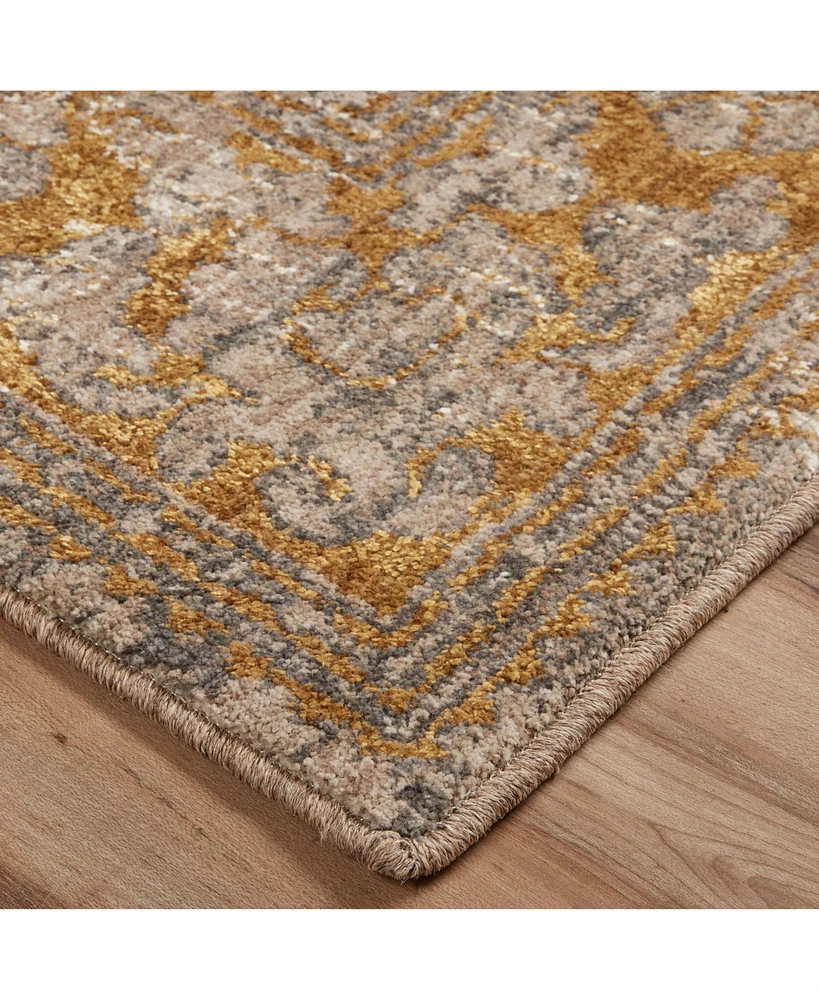 Karastan Cosmopolitan Amur 2'4 x 7'10" Runner Area Rug