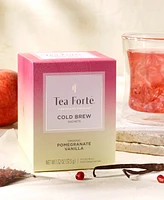 Tea Forte Cold Brew Duo and Poom Cup Tea Bundle, 4 Piece