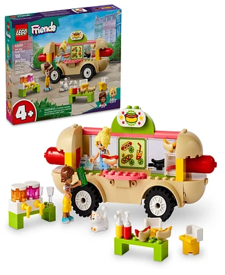 Lego Friends Hot Dog Food Truck Toy 42633, 100 Pieces