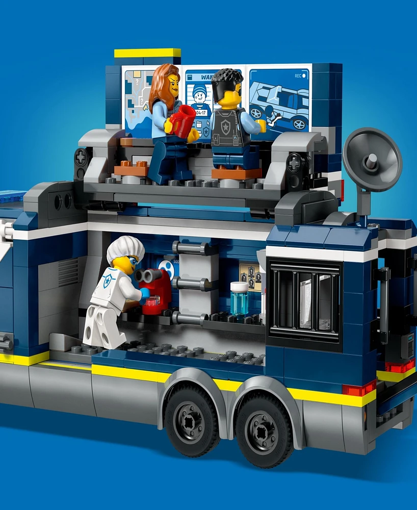 Lego City Police Mobile Crime Lab Truck Toy 60418, 674 Pieces