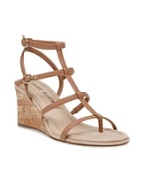 Anne Klein Women's Seville Strappy Wedge Sandals