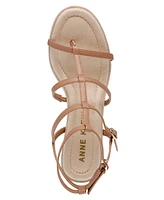 Anne Klein Women's Seville Strappy Wedge Sandals