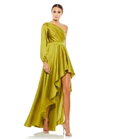 Women's Ieena High Low One Shoulder Flowy Gown