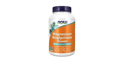 Now Foods Magnesium Bisglycinate Powder, 8 Oz