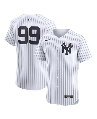 Men's Nike Aaron Judge White New York Yankees Home Elite Player Jersey