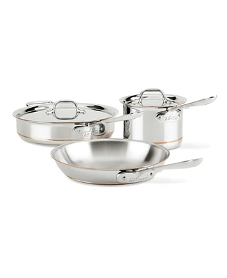All-Clad Copper Core 5-Ply Bonded 5 Piece Cookware Set
