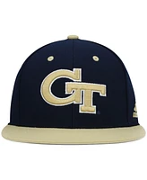 Men's adidas Navy Georgia Tech Yellow Jackets On-Field Baseball Fitted Hat