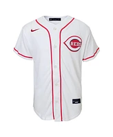 Toddler Boys Nike Elly De La Cruz White Cincinnati Reds Home Replica Jersey