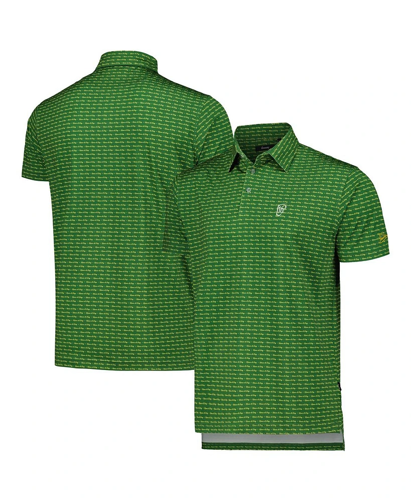 Men's Breezy Golf Green Wm Phoenix Open Have a Day Polo