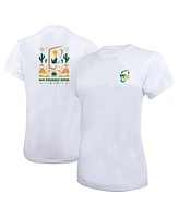 Women's Ahead White 2024 Wm Phoenix Open Corsica T-shirt