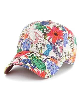 Women's '47 Brand Natural Arizona Cardinals Pollinator Clean Up Adjustable Hat
