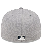 Men's New Era Gray Minnesota Twins 2024 Clubhouse Low Profile 59FIFTY Fitted Hat