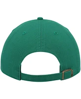 Men's '47 Brand Kelly Green Boston Celtics Clean Up Wordmark Adjustable Hat