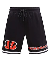 Men's Pro Standard Black Cincinnati Bengals Classic Chenille Shorts