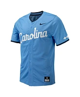 Men's Nike Carolina Blue North Tar Heels Replica Full-Button Baseball Jersey