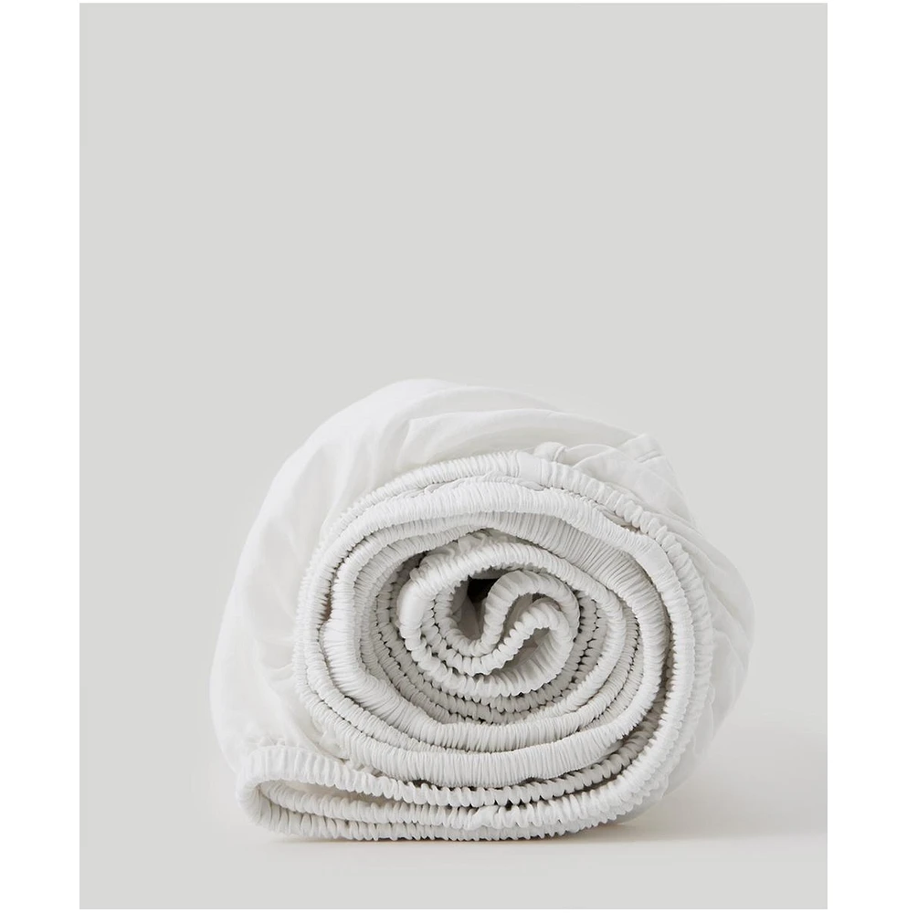 Organic Cotton Room Service Sateen Fitted Sheet