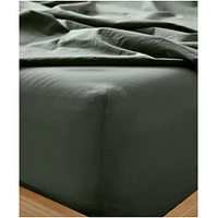 Cotton Cool-Air Percale Fitted Sheet