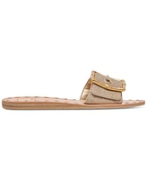 Dolce Vita Women's Dasa Buckle Detailed Slide Flat Sandals