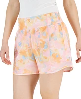 Id Ideology Women's Active Printed Running Shorts, Created for Macy's