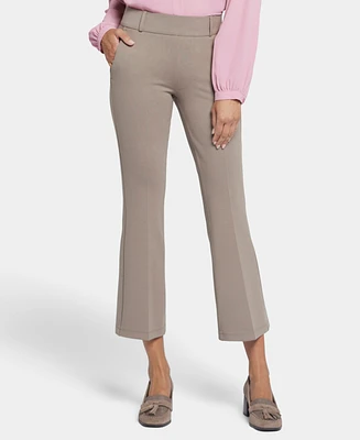 Nydj Women's Pull on Flare Ankle Trouser Pants