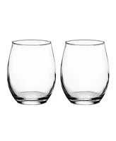 Set of 6 18.5 oz Stemless Wine Glasses