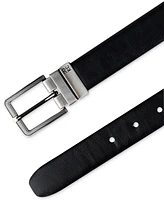 Kenneth Cole Reaction Men's Reversible Faux-Leather Harness-Buckle Belt