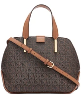 Calvin Klein Audrey Signature Convertible Satchel