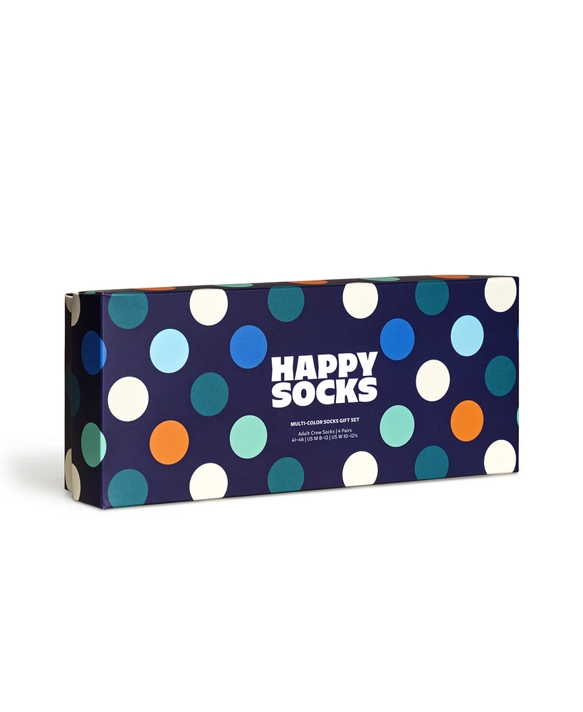 Happy Socks Multi Color Socks Gift Set, Pack of 4