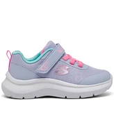 Skechers Toddler Girls Skech Fast Fastening Strap Casual Sneakers from Finish Line