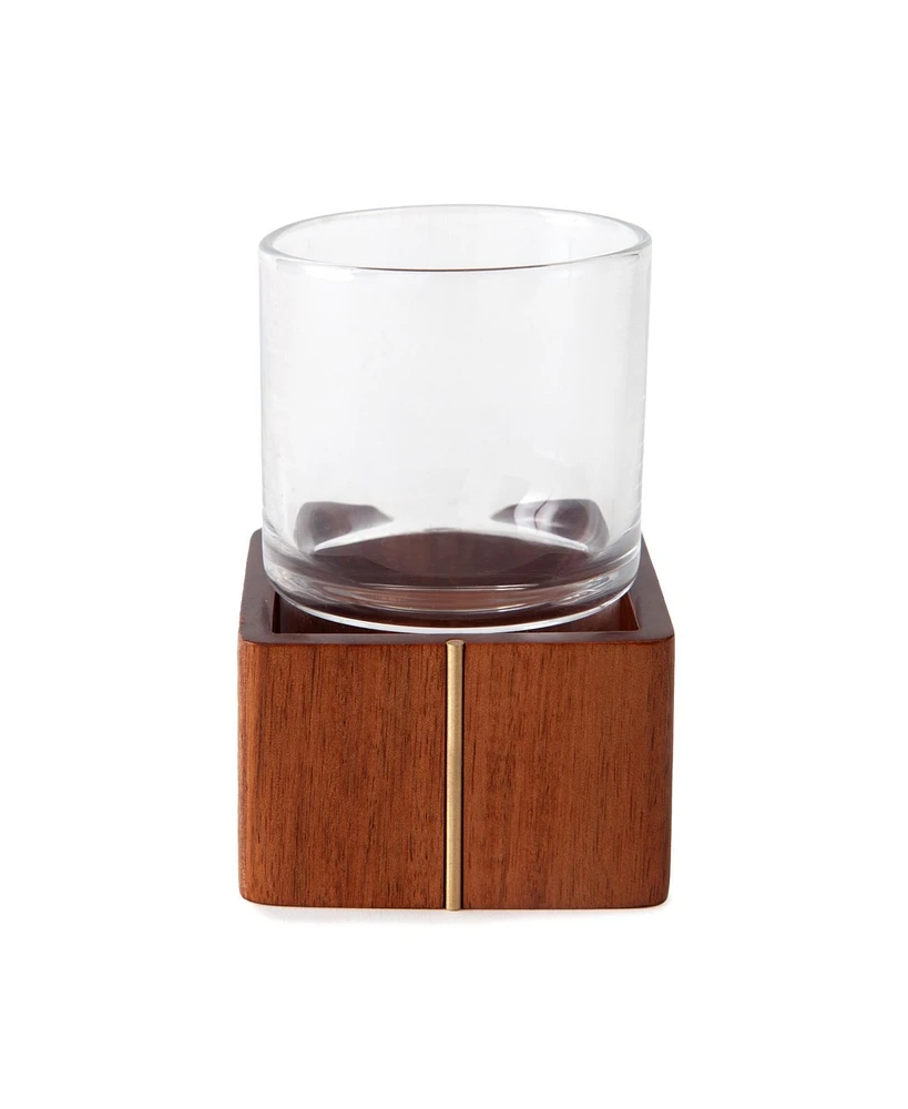 Cassadecor Soho Acacia Wood Tumbler