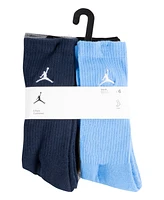 Jordan Big Kids' Everyday Essentials Crew Socks, 6-Pack