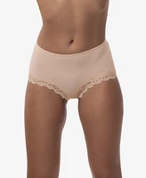 Dorina Women's Evie Micro and Lace 2 Pc. High Rise Brief Panties