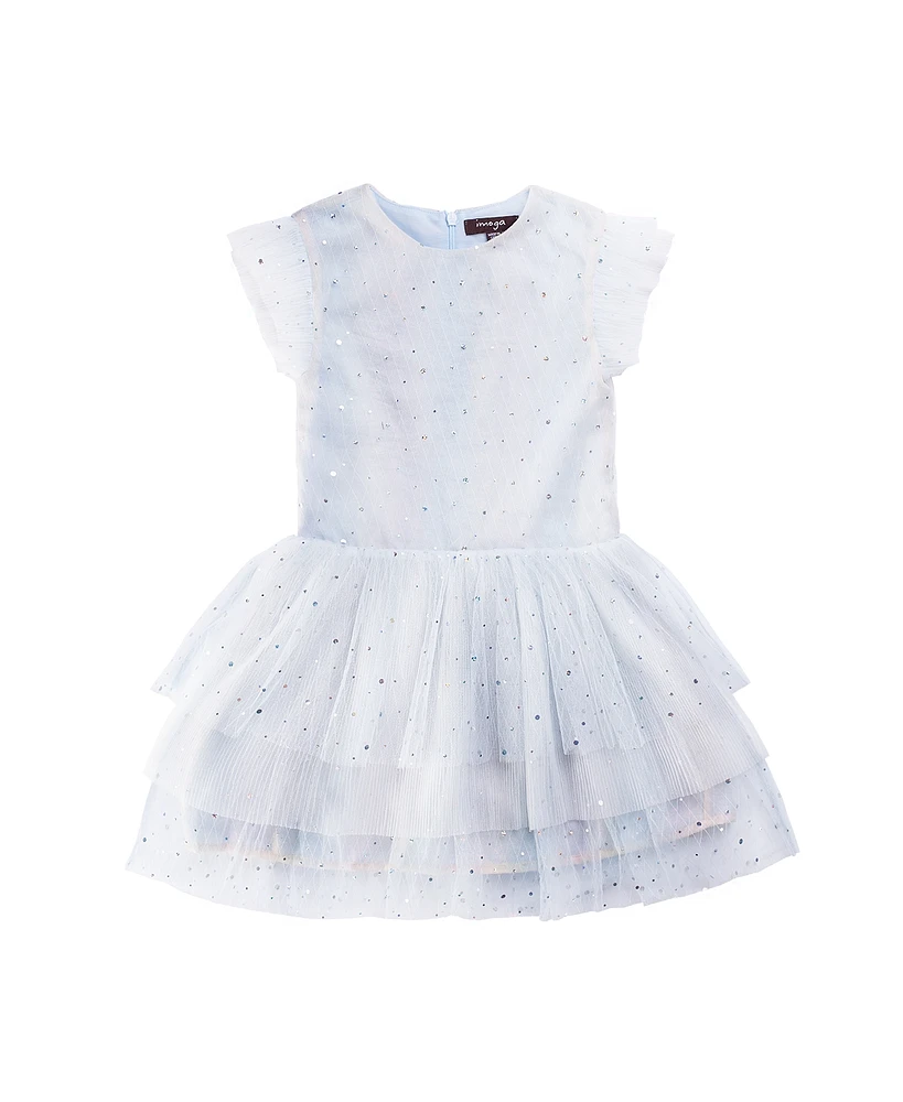 Child Monroe Shine Novelty Woven Dress