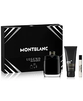 Montblanc Men's 3-Pc. Legend Eau de Parfum Gift Set