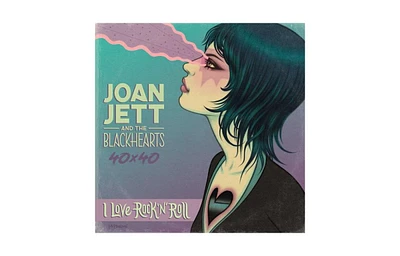 Joan Jett & The Blackhearts 40x40- Bad Reputation , I Love Rock-n-Roll- Bad Reputation , I Love Rock-n