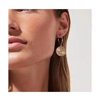 Ana Luisa Gold Coin Hoops - Michelle Earrings