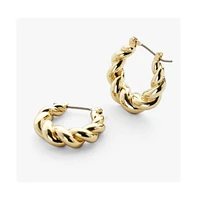 Ana Luisa Twisted Hoop Earrings - Paris