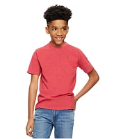 Tommy Hilfiger Toddler and Little Boys Embroidered Logo V-Neck Tee