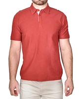 Vintage 1946 Men's Garment-Dyed Slub Knit Polo