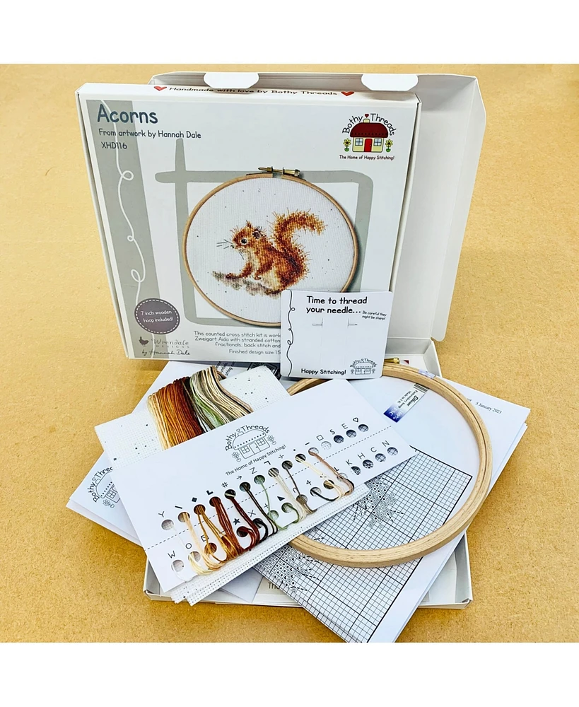 Acorns Counted Cross Stitch Kit