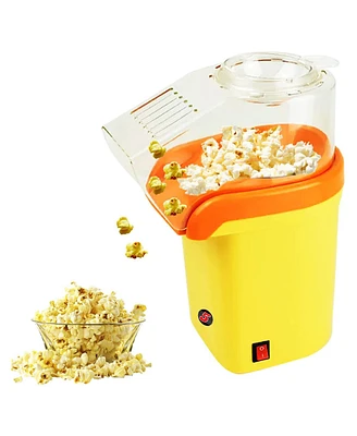 5 Core Popcorn Machine 16 Cup Capacity Hot Air Popper Mini Portable Tabletop Electric Pop Corn Maker Maquina Para Hacer Palomitas De Maiz For Home Mov