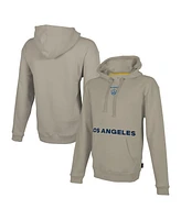 Men's Stadium Essentials Tan La Galaxy Status Pullover Hoodie