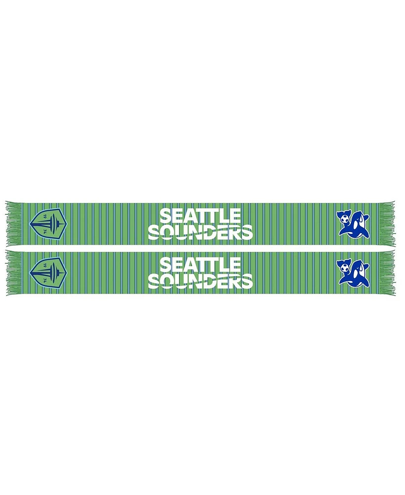 Men's and Women's Green Seattle Sounders Fc 2024 Jersey Hook Scarf