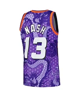 Men's Mitchell & Ness Steve Nash Purple Phoenix Suns 1996/97 Hardwood Classics Asian Heritage 6.0 Swingman Throwback Player Jersey