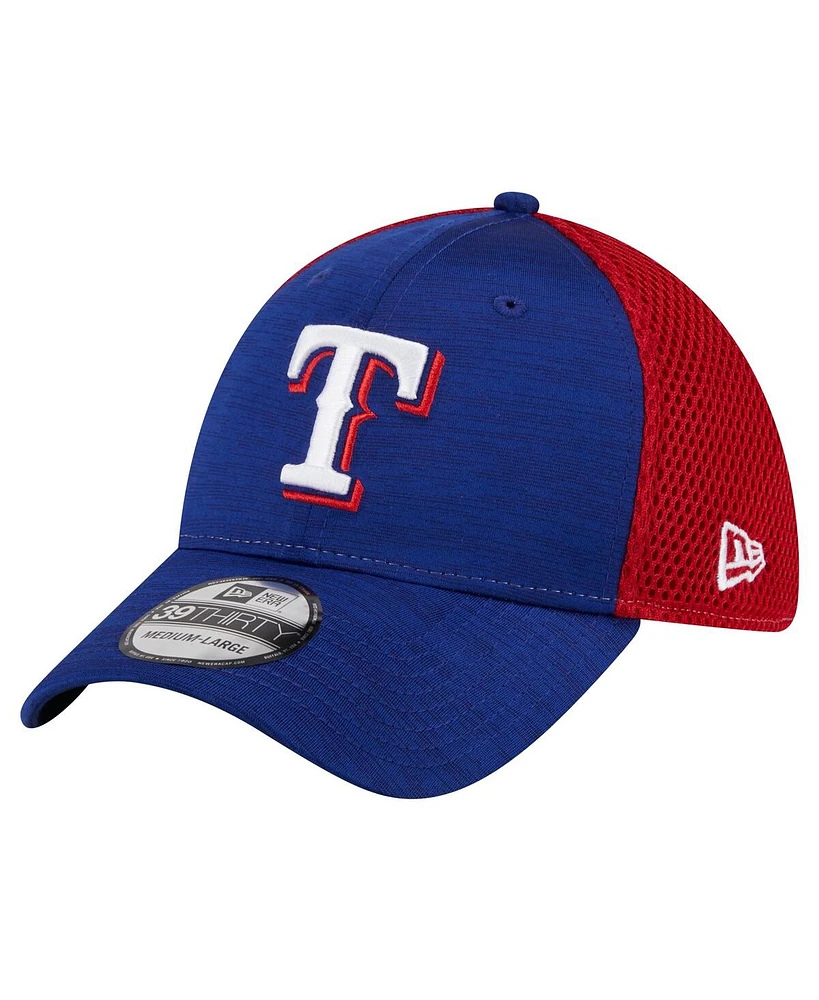 Men's New Era Royal Texas Rangers Neo 39THIRTY Flex Hat