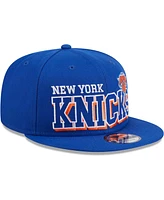 Men's New Era Blue New York Knicks Gameday 59FIFTY Snapback Hat