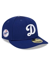Men's New Era Royal Los Angeles Dodgers 2024 Batting Practice Low Profile 59FIFTY Fitted Hat